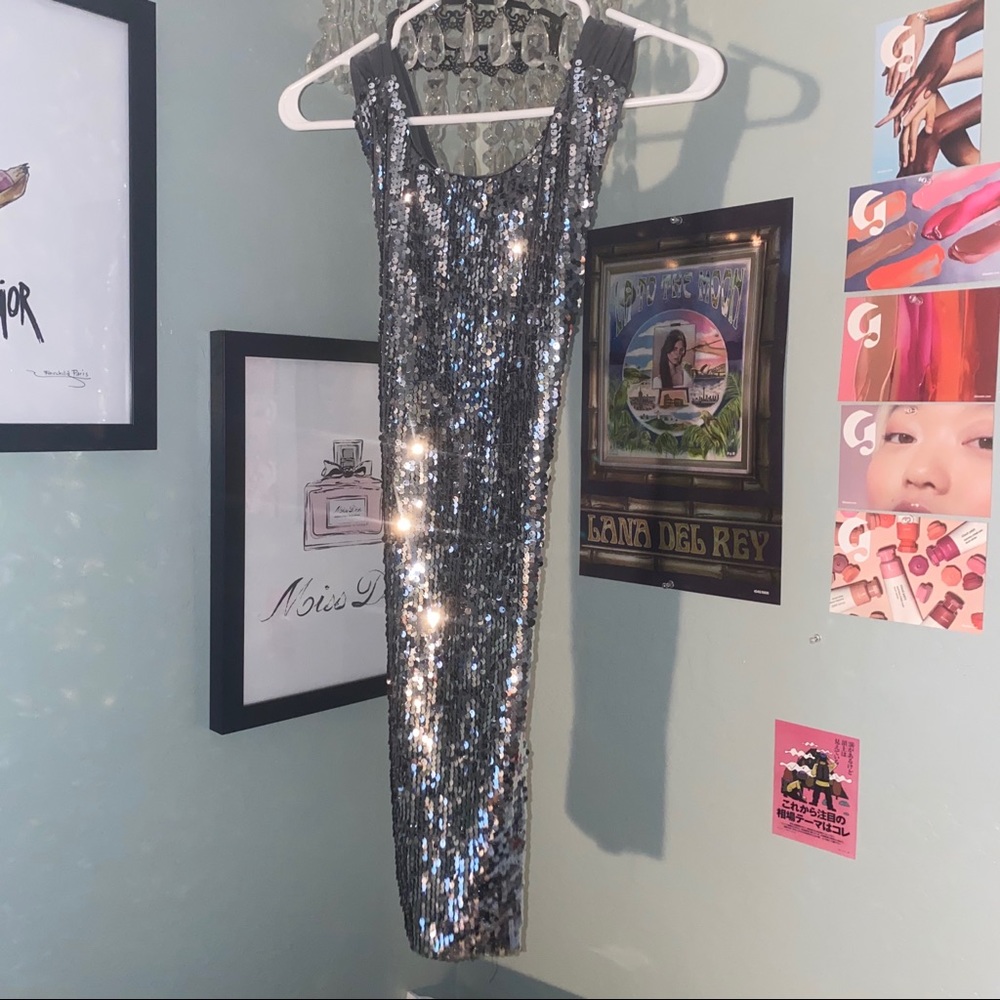 mini sequin dress